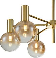 Люстра на штанге Indigo Collana 13015/6R Gold V000220