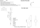 Настенный светильник Crystal Lux RUDOLFO AP2 BRASS