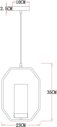 Подвесной светильник Arte Lamp Celaeno A7004SP-1BK