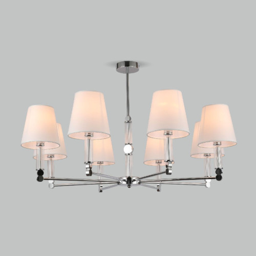 Люстра на штанге Eurosvet Conso 60145/8 хром Smart a061956