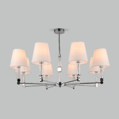 Люстра на штанге Eurosvet Conso 60145/8 хром Smart a061956