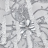 Люстра на штанге Arte Milano Milan 236901/D1000/14/A Cr