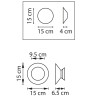 Настенный светильник Lightstar Celesta 809106
