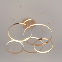 Подвесная люстра Eurosvet Posh 90175/5 медный a045415