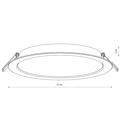 Встраиваемый светильник Nowodvorski Mykonos Led White 10545