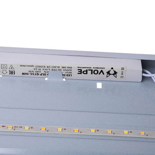 Светодиодная панель Volpe ULP-Q116 6060-36W/4000K+6500K WHITE UL-00011073