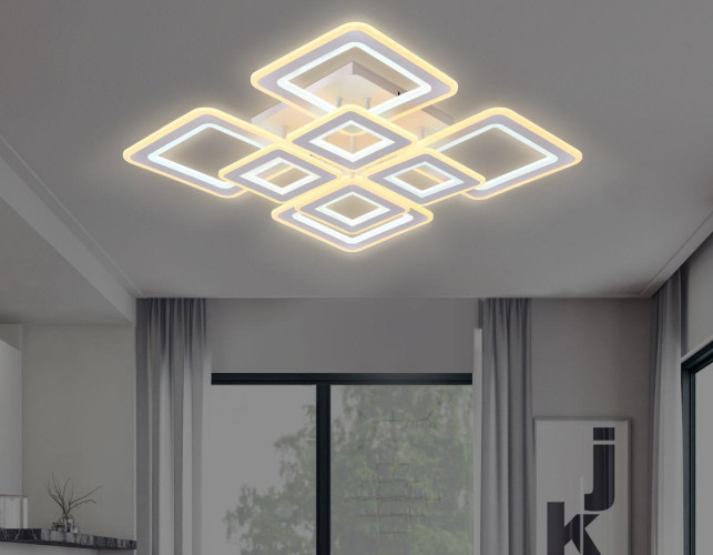 Потолочная светодиодная люстра Ambrella Light Acrylica Original FA868