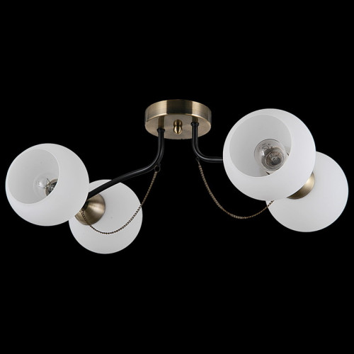 Потолочная люстра Illumico IL0035-4CSQ-79 BK AB