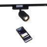 Трековый магнитный светильник (CCT+SMART) Reluce 13009-9.3-001UR magnetic Led7W BK CCT+SMART