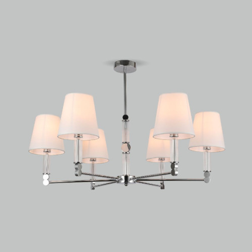 Люстра на штанге Eurosvet Conso 60145/6 хром Smart a061955