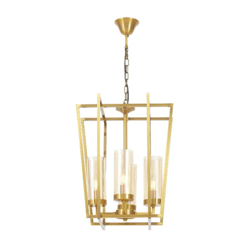 Подвесная люстра Lumina Deco Afres LDP 1246-4 MD+AB