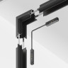 Коннектор для трека Maytoni Technical Accessories for tracks Gravity TRX010ICL-22B