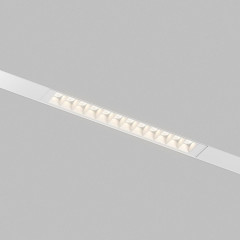 Трековый однофазный светильник Denkirs Simple Grill DK8101-WH
