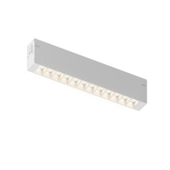 Трековый однофазный светильник Denkirs Simple Grill DK8101-WH