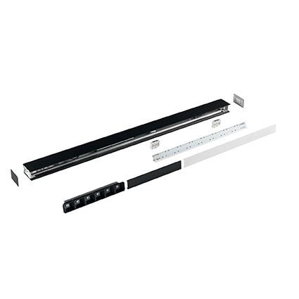 Подвесной светодиодный светильник Ideal Lux Fluo Bi-Emission 1800 3000K Black 192697