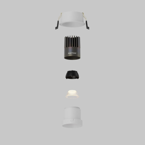 Встраиваемый светильник Maytoni Technical Dip DL116-10W-3K-W