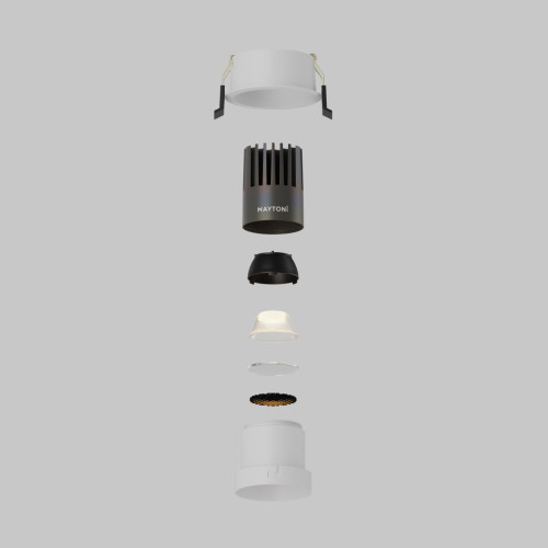 Встраиваемый светильник Maytoni Technical Dip DL116-10W-3K-W