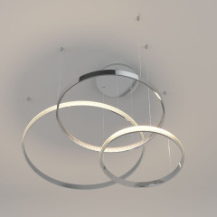 Подвесная люстра Eurosvet Posh 90175/3 хром a045414