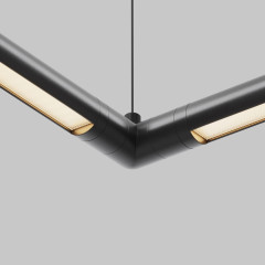 Угловой коннектор без ввода питания Maytoni Shelf CA014CL-B