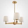 Люстра на штанге ImperiumLoft Stavra Jorgenson White/Light Wood 203578-26