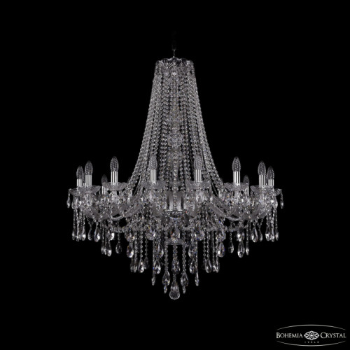 Подвесная люстра Bohemia Ivele Crystal 1415/16/360/h-112 Ni