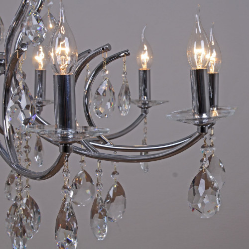 Подвесная люстра Illumico IL2326-10POR-39 CR
