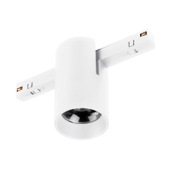 Трековый магнитный светильник Arlight MAG-ORIENT-AXIO-R60-15W Warm3000 (WH, 24 deg, 48V) (IP20 Металл) 059258