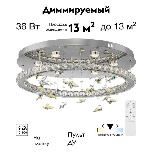 Потолочная люстра Citilux Etera CL322050